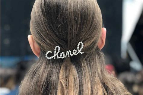 chanel hair clip 2019|Chanel hair clip for sale.